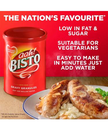 Bisto Flavoursome Beef Gravy Granules 350g - Perfect for Hearty Family Mealtimes - Buy Online on GoSupps.com