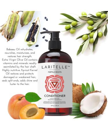 Organic Anti-Thinning Conditioner | Strengthen & Rejuvenate Hair | Ayurvedic Herbs for Hair Loss Prevention & Growth | Lavender Ginger Rosemary - Buy Online on GoSupps.com