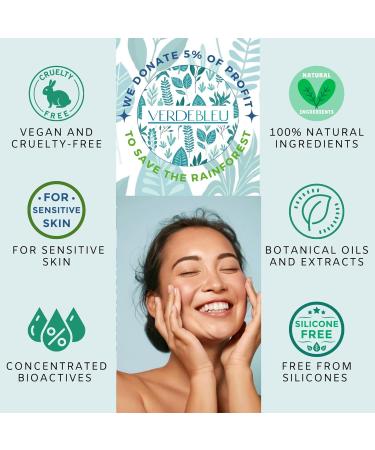 Verdebleu - Hydrating Aloe Rose Water - Hydrating and Aromatic Cleanser Toner Primer to Scent and Refresh. We Donate 5% of Profit to Help Save Rainforests. 250ml - Buy Online on GoSupps.com