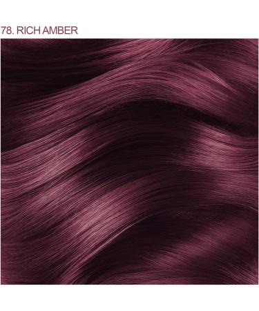 Adore Shining Semi Permanent Hair Colour 78 Rich Amber 78 Rich Amber 118 ml (Pack of 1) - Buy Online on GoSupps.com