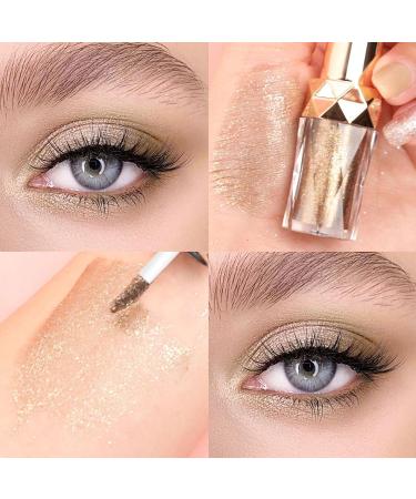 Eyeshadow Liquid - Eye Shadow Shimmer | 6 Colors Waterproof Eyeliner Eyebrow Make-up Multi-Dimensional Eye Looks Fovolat 05 - Buy Online on GoSupps.com