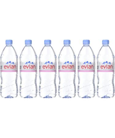 Evian Eau Min rale Naturelle 6 x 1L - Lot de 3 - Buy Online on GoSupps.com