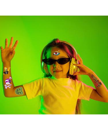 Rock Band Temporary Tattoos - 56 Styles for Kids/Teens Music Birthday Party Favors - Buy Online on GoSupps.com