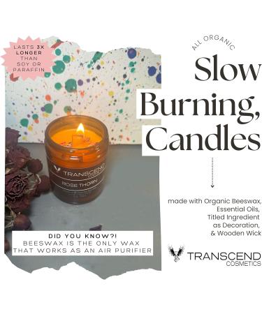 Soothing Sage Organic Beeswax Candle - Eco-Friendly Black Candle for Aromatherapy & Relaxation - Buy Online on GoSupps.com