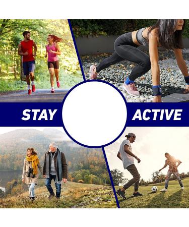 Amorux Medium Ankle Support Brace - Plantar Fasciitis Relief for Men and Women - Buy Online on GoSupps.com