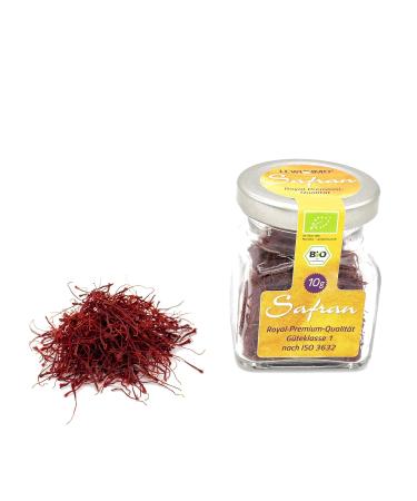 Organic Saffron Royal Premium Threads - 100% Pure Class I Saffron - DE- KO-006 (10g) | International Shipping Available - Buy Online on GoSupps.com