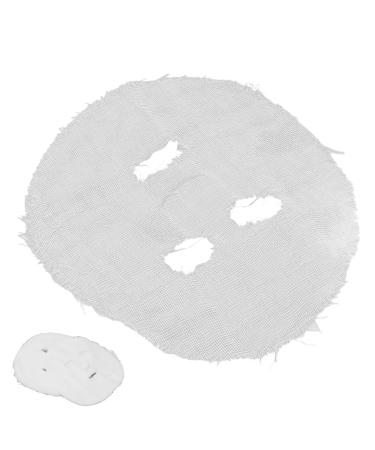 Yosoo Gauze Facial Mask Gauze Facial Mask Paper DIY Masks Gauze Facial Mask Paper Facial Mask Paper Facial Mask Paper Sheet 100pcs DIY Disposable Pre Cut Soft Breathable Absorbent