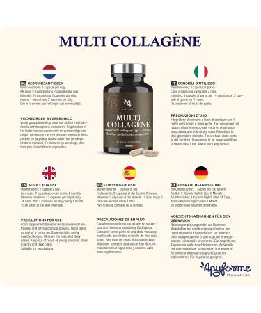 Patented Collagen + Hyaluronic Acid 3 Patents and 16 Clinical Studies 2 Months of Cure 60 Gels Made in France by Apyforme - Buy Online on GoSupps.com
