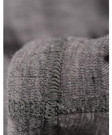 DILLING Baby Merino Ribbed Leggings | Organic Wool Underwear 74 Grey Melange - Buy Online on GoSupps.com