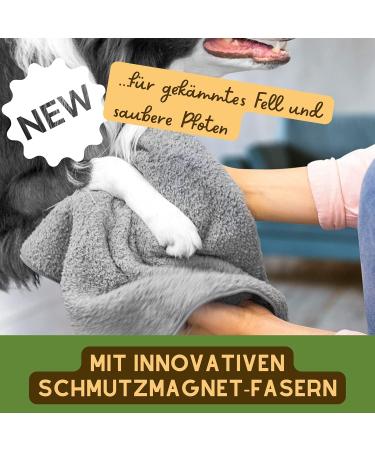 Buy Mascot Premium Dog Towel Duo - High Absorbency & Dirt Trapping - Perfect Fur Care - Compact Size 37x90 cm - International Shipping Available - Buy Online on GoSupps.com