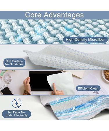 2Pcs Soft Polishing Cloth for Apple 2021 | Nonabrasive Material for iPhone, iPad, iWatch, MacBook | Screen Polish and Cleaning Cloth - Buy Online on GoSupps.com