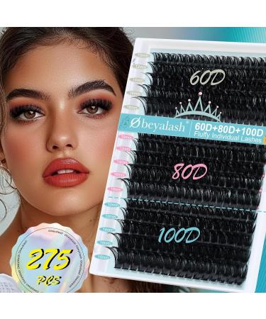Obeyalash Fluffy Lash Clusters 60D 80D 100D - Premium Quality for Stunning Eyes | International Shipping Available - Buy Online on GoSupps.com