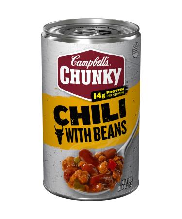 Chunky Chili with Beans, 19 Oz. Can (Pack of 12) 19.0 Ounce (Pack of 4)