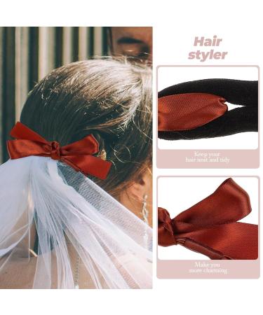 3 Pcs Cloth French Twist Bun Maker | Hair Bun Donut Shaper | Easy Updo Hair Accessories - Buy Online on GoSupps.com