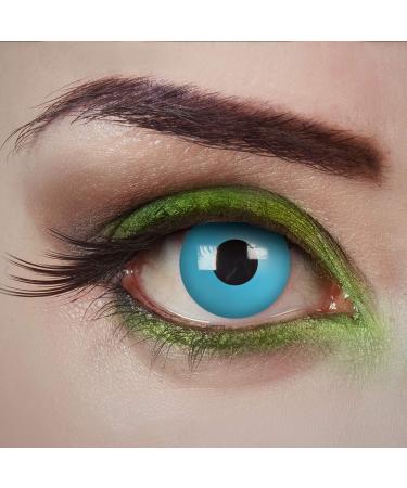 aricona contact lenses daily lenses - blue contact lenses colored - Blue Galaxy - Halloween contact lenses without strength for Halloween & costume parties - Buy Online on GoSupps.com