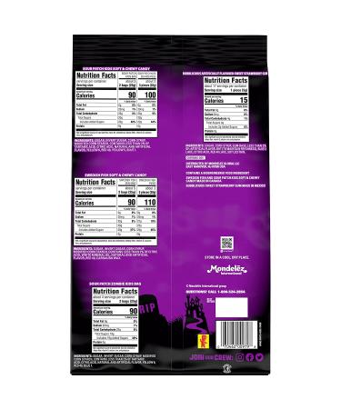 SOUR PATCH KIDS & SWEDISH FISH Halloween Candy Variety Pack - 75 Trick or Treat Bags - Buy Online on GoSupps.com
