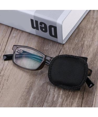 Niniang Eye Patches 24 Pieces Black Eye Patch for Glasses for Lazy Eyes Amblyopia Strabismus for Children - Buy Online on GoSupps.com