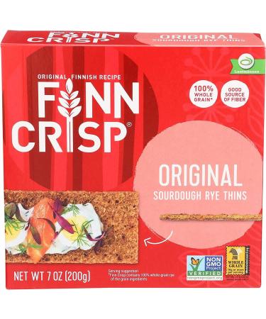  Finn Crisp Finn Crisp Original Rye Thin Crispbread (200g) - Pack of 6 - Buy Online on GoSupps.com