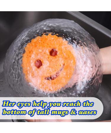 Scrub Shooting Star- Dish Sponge Scratch-Free Multipurpose Dish Sponges for Kitchen and Bathroom Dual-Sided Dish Sponges for Scrubbing + Wiping Spills BPA Free (3 Count) - Buy Online on GoSupps.com