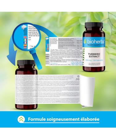 Turmeric Capsules 350 mg - 100 pcs: Powerful Antioxidant and Joint Support by BIOHERBA - Buy Online on GoSupps.com
