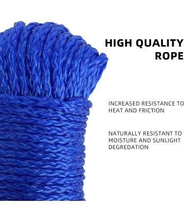 SF Poly Crab Line Floating Blue/Yellow 1/4 Dia 100FT - Saltwater Crab Trap Line - Blue (1 Pack) - Buy Online on GoSupps.com
