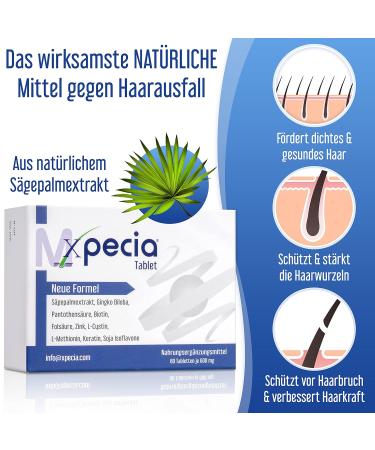 XPECIA DHT Blocker with Biotin & Saw Palmetto - Hair Loss Solution for Men | Ginkgo Root & Hair Vitamins for Accelerated Growth | 60 Capsules - 3 Pack - Buy Online on GoSupps.com