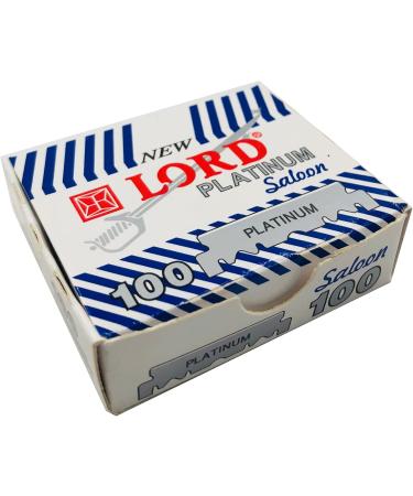 Buy 100 Lord Platinum Single Edge Razor Blades - Premium Quality International Shipping Available - Buy Online on GoSupps.com