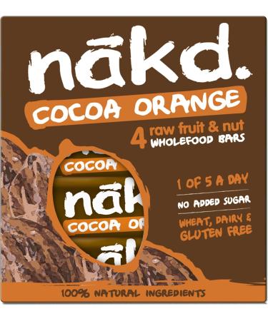  Nakd Nakd fruit and nut bars 24 x 35g (Cocoa Orange) - Buy Online on GoSupps.com