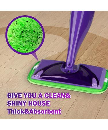 Orighty Reusable Mop Pads for Swiffer WetJet - 2 Pack Microfiber Refills, Machine Washable for Wet/Dry Cleaning - Buy Online on GoSupps.com