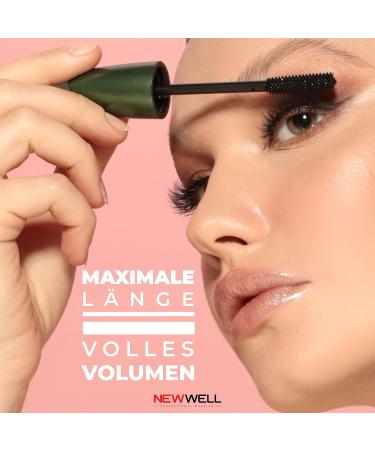 Buy New Welle Bio Herbal Waterproof Mascara - Length & Volume Enriched with Argan Macadamia Avocado Oil & Keratin - International Shipping Available - Buy Online on GoSupps.com