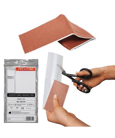 Steroplast D295 Fabric Dressing Strip 6cm x 1m 6 cm x 1 m (Pack of 1) 1 Pack