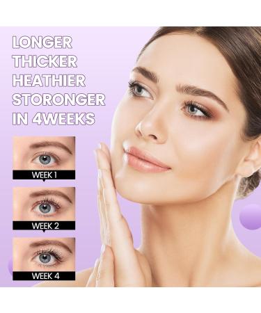 Eyelash Growth Serum | Natural Lash Serum for Thick Strong Lashes in 4 Weeks | 5ML (6 Months Supply - Buy Online on GoSupps.com