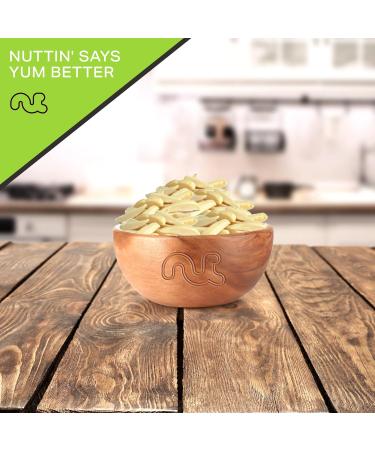 Raw Unsalted Slivered Almonds (16oz) - Fresh & Superior Quality | All Natural, Vegan, Kosher - Perfect for Keto Diet - Nutritious Snack Option - Buy Online on GoSupps.com