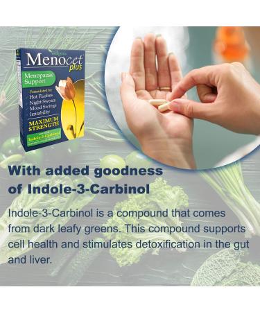 Wellgenix Menocet Plus Menopause Support - 2 Pack (30 Tablets) | Natural Relief for Hot Flashes, Mood Swings & Night Sweats - Buy Online on GoSupps.com