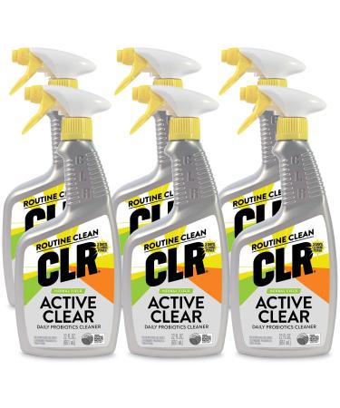 CLR Active Clear Daily Probiotics Cleaner Herbal Field 22 Ounce Bottle (Pack of 6) Herbal Field 22 Fl Oz (Pack of 6)