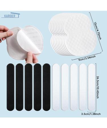 60pcs Underarm Sweat Pads 30pcs Collar Protector Sweat Pads Armpit Sweat Pads for Men Women Disposable Self-Adhesive Shirt Neck Liner Hat Size Tape Hats Caps Sweatband Non Sweat Armpit Protection - Buy Online on GoSupps.com