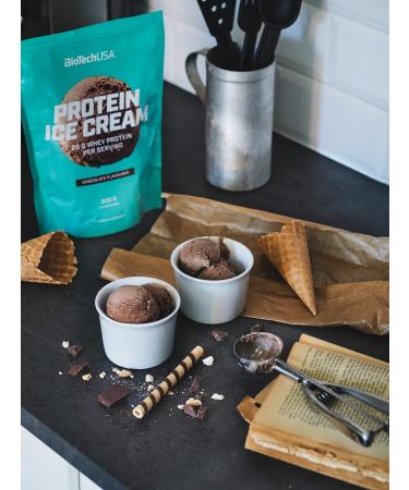 Buy BioTechUSA Protein Ice Cream - Chocolate Flavoured Powder with Whey Protein Complex 500g | International Shipping Available - Buy Online on GoSupps.com