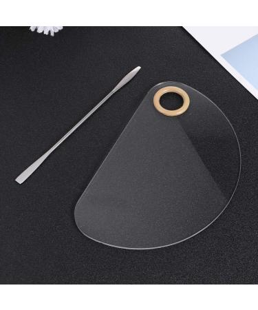 Clear Acrylic Nail Art Palette - 4 Stk Nail Color Tray for Makeup & Painting - Perfect for Artists & Manicure Kits - Buy Online on GoSupps.com