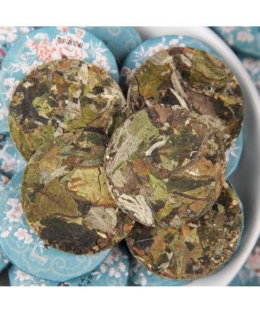 HQZM Yunnan High Mountain BaiMudan Old Tree White Tea Small Cakes 500g 1764oz Natural Sweet - Buy Online on GoSupps.com