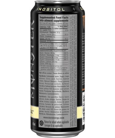 MONSTER ENERGY Reserve Orange Dreamsicle 473mL Cans Pack of 12 - Buy Online on GoSupps.com