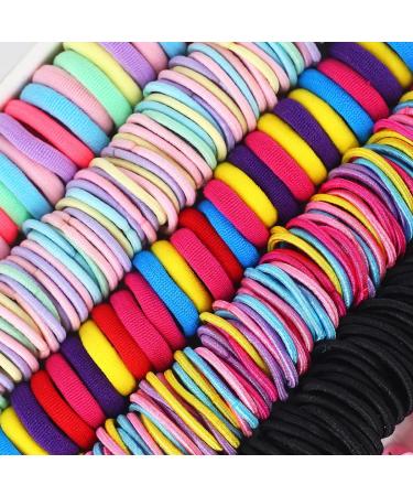 Shop Inskids 440-Part Hair Accessories Set for Girls | Candy Colors Nylon Hair Gums Elastic Ponytail Holders & Cartoon Clips for All Hair Types - Buy Online on GoSupps.com