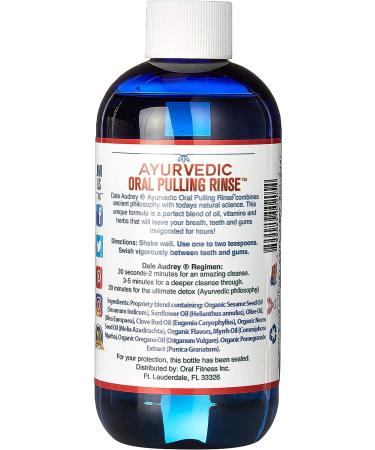Dale Audrey Cinnamon Oil Pulling Mouthwash | Organic Oral Rinse for Teeth & Gums | Whitens Teeth, Freshens Breath | Gluten Free - 16oz - Buy Online on GoSupps.com