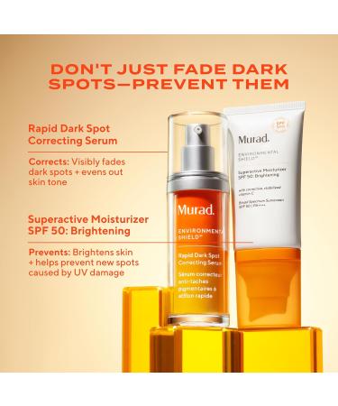 Murad Superactive Brightening Moisturizer SPF 50 Travel - Vitamin C Packed Hydrating Ulta Sheer Facial Sunscreen W/Lipid-boosting Technology for Preventative Aging Protection from UVA/UVB (0.8 Fl Oz) - Buy Online on GoSupps.com