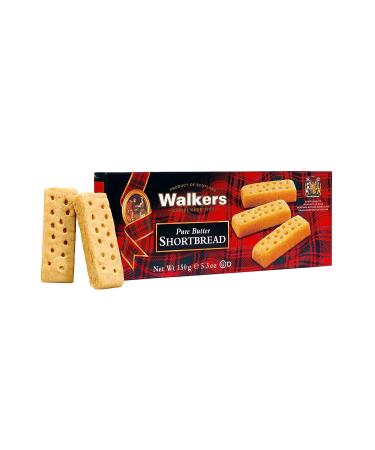 Walker's Shortbread Fingers 5.3 Oz Pure Butter Cookies - Pack of 6 - Buy Online on GoSupps.com