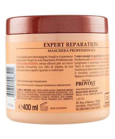 Franck Provost Expert Reparation Mask with Jojoba Oil - Strengthen & Repair Hair | 400 ml - International Shipping Available - Buy Online on GoSupps.com