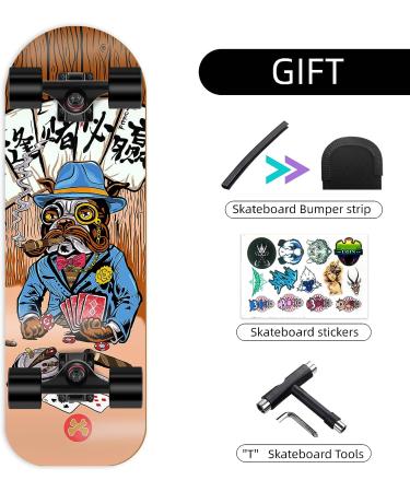 Losenka Pet Skateboard for French Bulldog | Dog Friendly Design - Buy Online on GoSupps.com