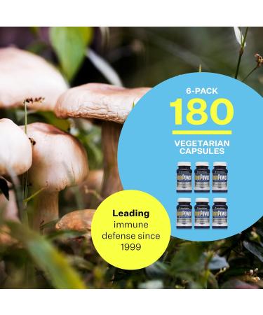 American BioSciences ImmPower AHCC Mushroom Supplement 30 Capsules 500mg - Immune Support (6 Pack) - Buy Online on GoSupps.com