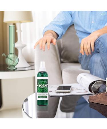 420hhh! Discreet Smoke Odor Destroying Mist and Smoke Smell Remover. 420 Cannabolish Smoke Odor Eliminator. (Cannabolish (Lemon) 8 Ounce) - Buy Online on GoSupps.com