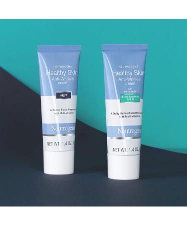 Neutrogena Healthy Skin Anti-Wrinkle Cream with SPF 15 - Original Formula 1.4 oz | Anti-Aging Sunscreen - Buy Online on GoSupps.com
