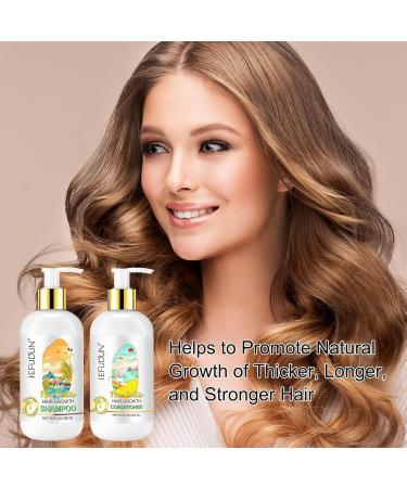 Rice Water Growth Shampoo & Conditioner - Biotin Caffeine Rosemary for Hair Loss - Sulfate-Free Formula for Men & Women - Boost Hair Growth - Buy Online on GoSupps.com